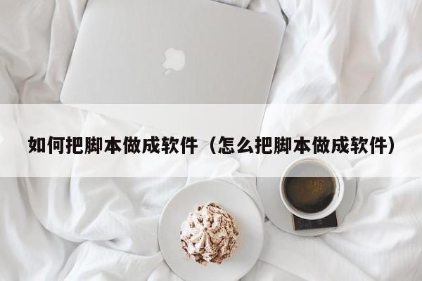 如何把脚本做成软件（怎么把脚本做成软件）