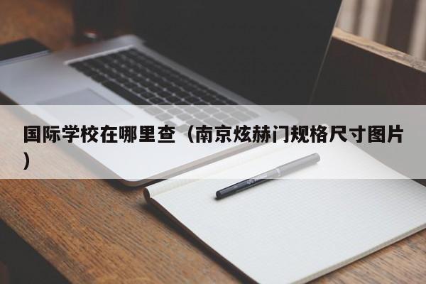 国际学校在哪里查（南京炫赫门规格尺寸图片）