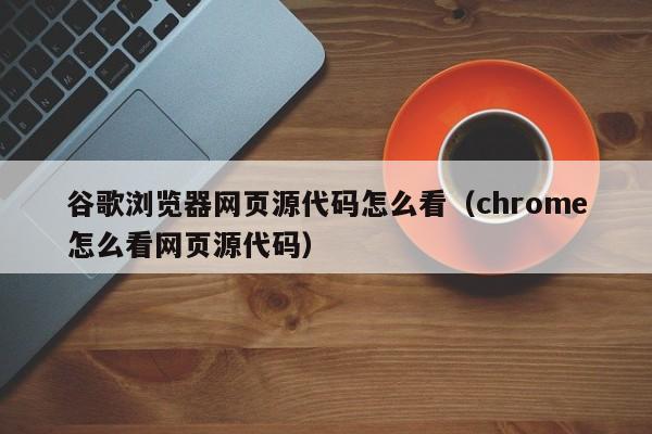 谷歌浏览器网页源代码怎么看（chrome怎么看网页源代码）