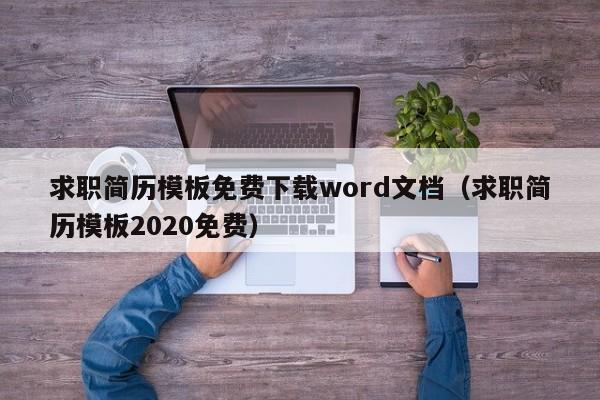 求职简历模板免费下载word文档（求职简历模板2020免费）