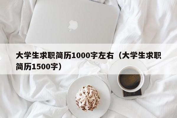 大学生求职简历1000字左右（大学生求职简历1500字）