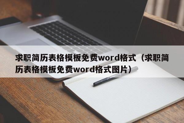 求职简历表格模板免费word格式（求职简历表格模板免费word格式图片）