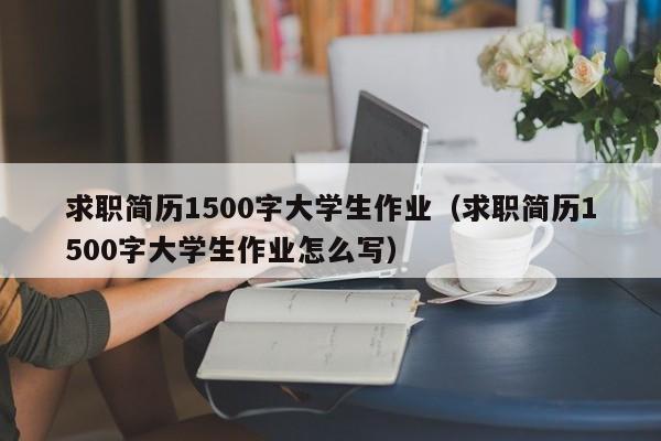 求职简历1500字大学生作业（求职简历1500字大学生作业怎么写）