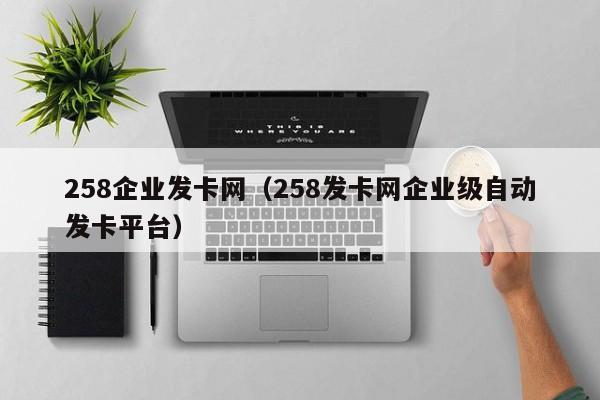 258企业发卡网（258发卡网企业级自动发卡平台）