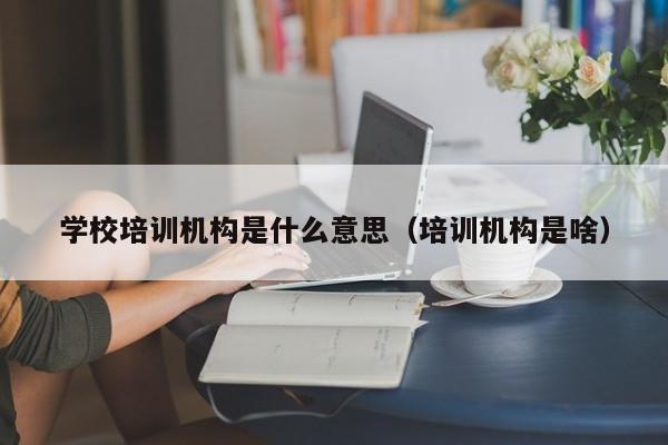 学校培训机构是什么意思（培训机构是啥）