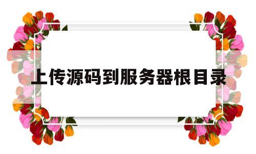 上传源码到服务器根目录(上传源码到服务器根目录怎么设置)