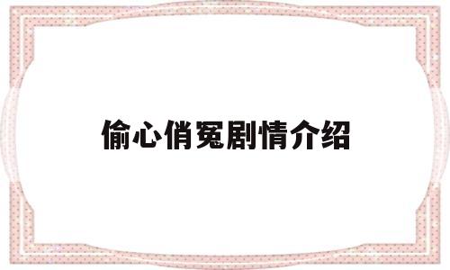 关于偷心俏冤剧情介绍的信息