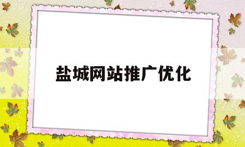 盐城网站推广优化(宁波网站推广优化外包)