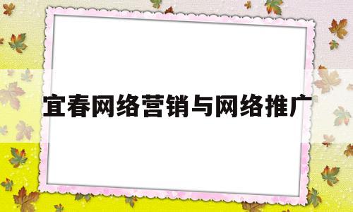 宜春网络营销与网络推广(宜春网络营销与网络推广招聘)