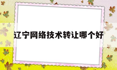 辽宁网络技术转让哪个好(辽宁专升本网络工程考什么)