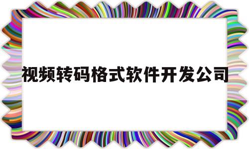 视频转码格式软件开发公司(视频转码工具mediacoder)