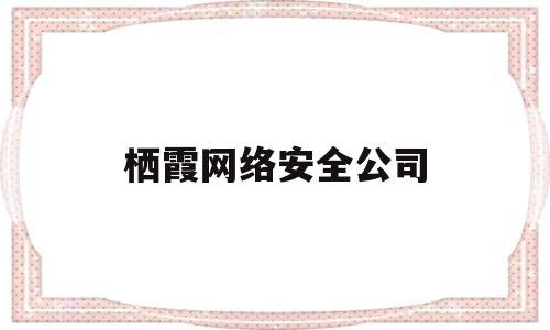 栖霞网络安全公司(南京网络安全公司排名)