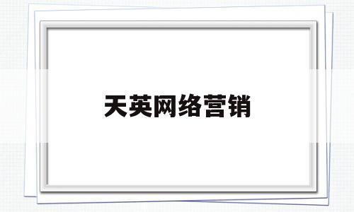 天英网络营销(天英网络营销怎么样)