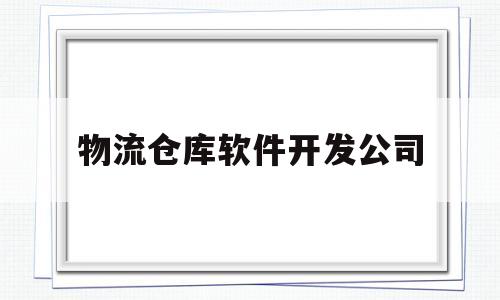 物流仓库软件开发公司(物流平台软件开发公司)