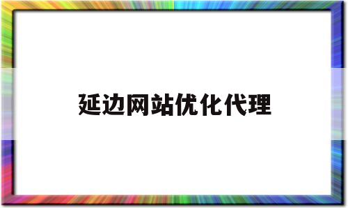 延边网站优化代理(延边网站优化代理公司)