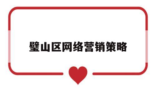 璧山区网络营销策略(网络营销策略案例分析)