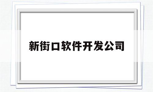 新街口软件开发公司(新街口软件开发公司怎么样)