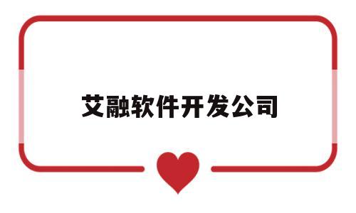 艾融软件开发公司(艾融软件开发公司怎么样)