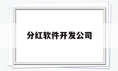 分红软件开发公司(分红app软件有哪些)