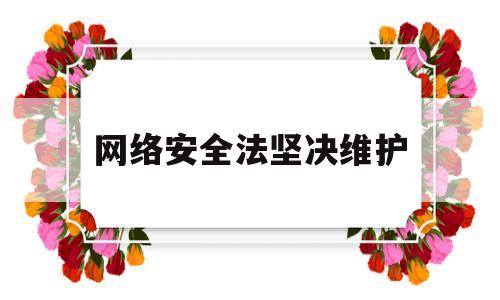 网络安全法坚决维护(网络安全法坚决维护什么权益)