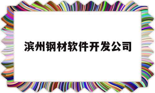 滨州钢材软件开发公司(滨州钢材软件开发公司招聘)