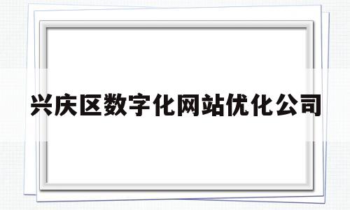 兴庆区数字化网站优化公司(兴庆区数字化网站优化公司招聘)