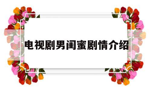 电视剧男闺蜜剧情介绍(男闺蜜电视剧大全)