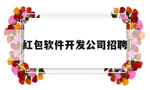 红包软件开发公司招聘(微信红包软件公司)