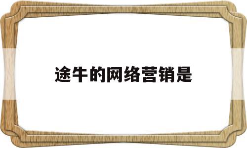 途牛的网络营销是(途牛网网络营销战略实施目标及评价)