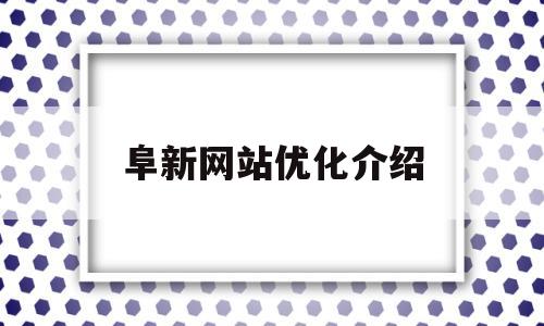 阜新网站优化介绍(阜新市网)