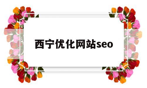 西宁优化网站seo(西宁网站建设哪家公司好)