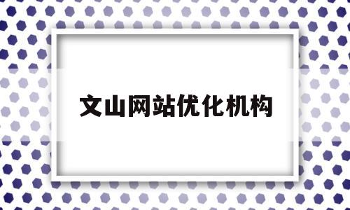 文山网站优化机构(文山网络科技有限公司)