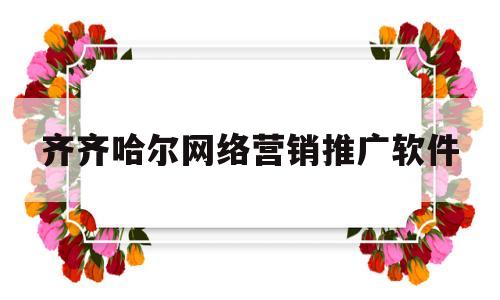 齐齐哈尔网络营销推广软件(齐齐哈尔网站优化价格)