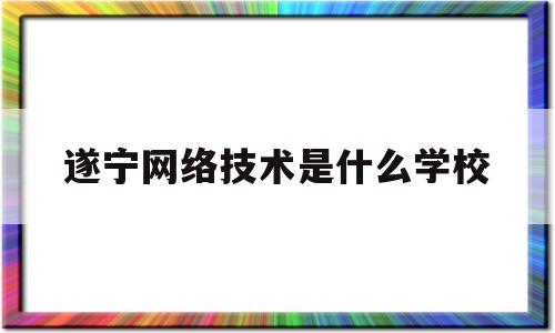 遂宁网络技术是什么学校(遂宁信息技术学院)