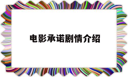 电影承诺剧情介绍(承诺主演)