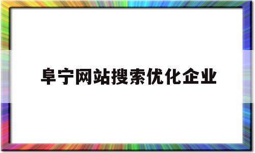阜宁网站搜索优化企业(阜宁网站建设)